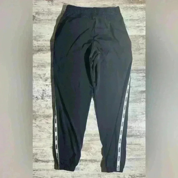 Puma black & white means track pants size Medium - Picture 2 of 6